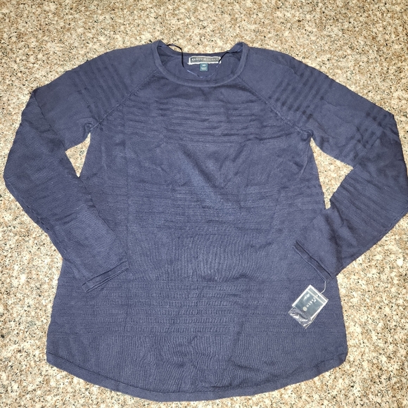 Karen Scott Curved Hem Pull Over Sweater - Picture 3 of 8